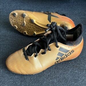 Adidas Metallic Gold Soccer Cleats